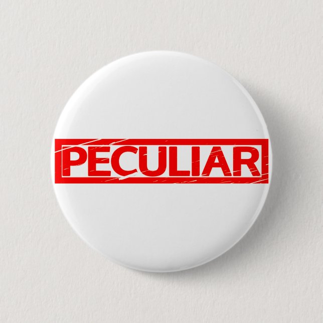 Badge Rond 5 Cm Timbre particulier (Devant)