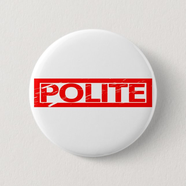 Badge Rond 5 Cm Timbre poli (Devant)