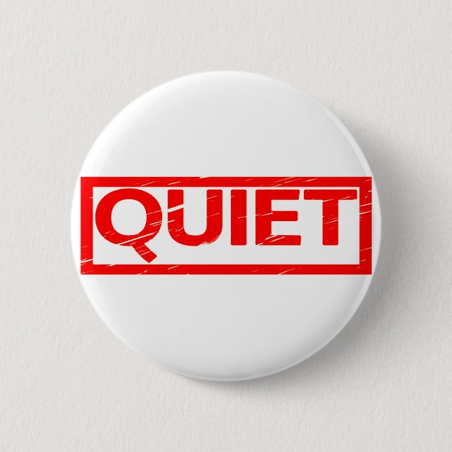 Badge Rond 5 Cm Timbre silencieux (Devant)