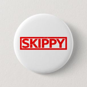 Badge Rond 5 Cm Timbre Skippy