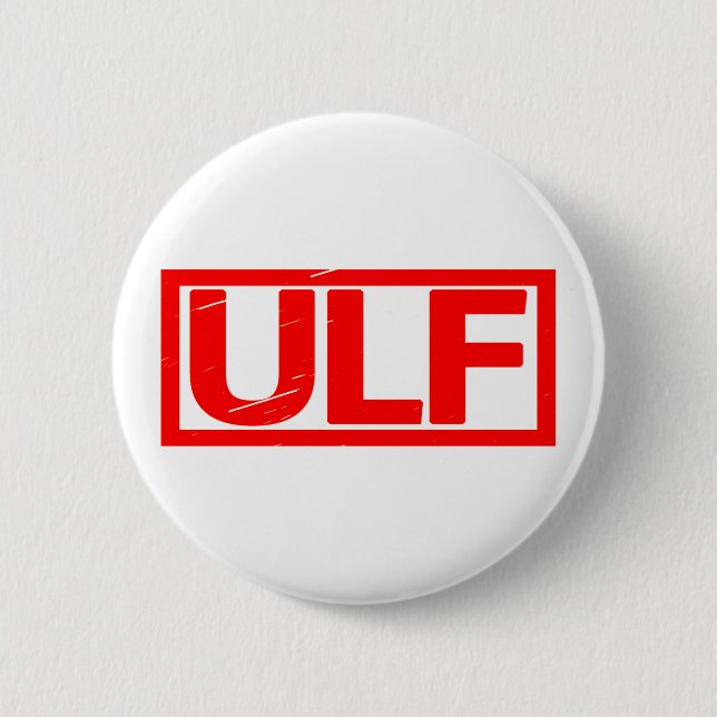 Badge Rond 5 Cm Timbre Ulf (Devant)
