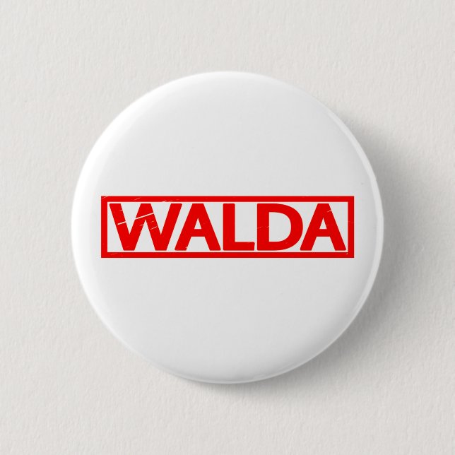 Badge Rond 5 Cm Timbre Walda (Devant)