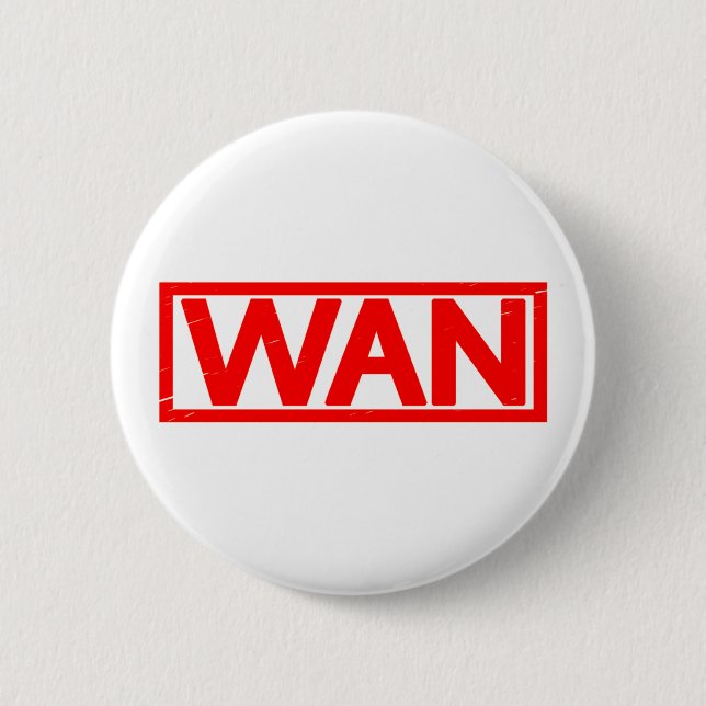 Badge Rond 5 Cm Timbre Wan (Devant)