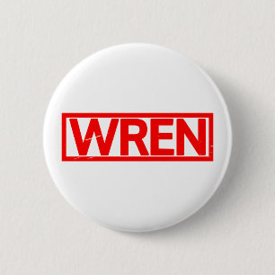 Badge Rond 5 Cm Timbre Wren