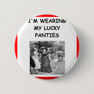 BADGE ROND 5 CM TIR À L'ARC