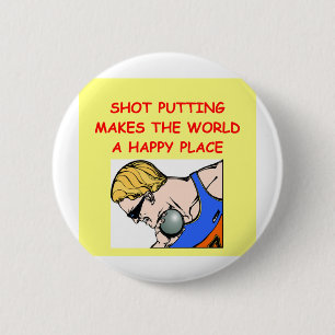 Badge Rond 5 Cm tir mis mettant le putter