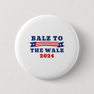 Badge Rond 5 Cm To The Walz 2024 Kamala Harris Tim Waltz Élection