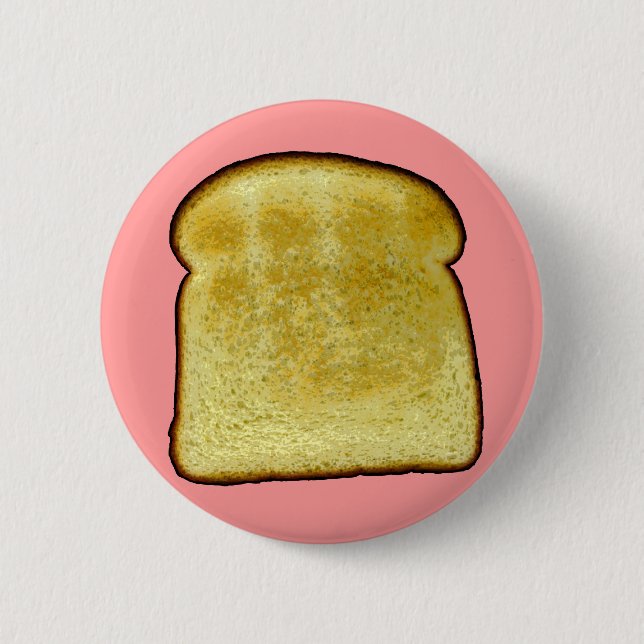 Badge Rond 5 Cm Toast (Devant)