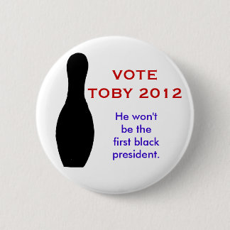 Badge Rond 5 Cm Toby, VOTE TOBY 2012