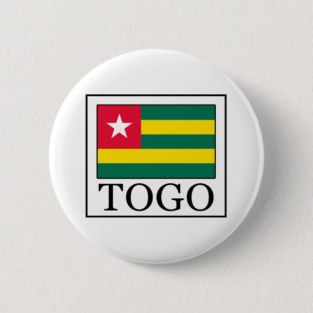 Badge Rond 5 Cm Togo (Devant)