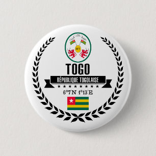 Badge Rond 5 Cm Togo