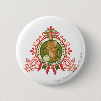 Badge Rond 5 Cm Tom et Jerry 1re Place 3