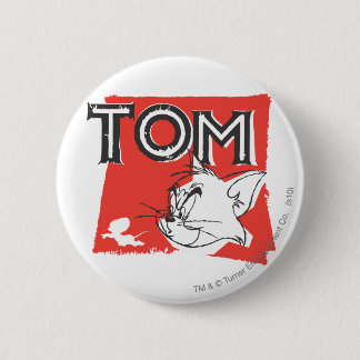 Badge Rond 5 Cm Tom et Jerry Mad Cat