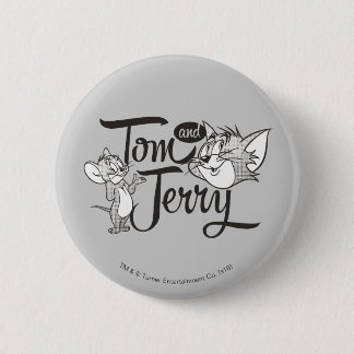 Badge Rond 5 Cm Tom Et Jerry | Tom Et Jerry Ont L'Air Doux