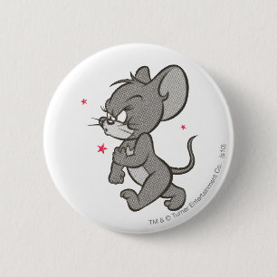 Badge Rond 5 Cm Tom et souris dure 1 de Jerry