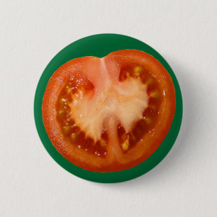Badge Rond 5 Cm Tomate