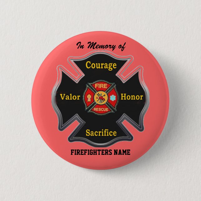 BADGE ROND 5 CM TOMBÉ MAIS PAS OUBLIÉ (Devant)