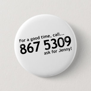 Badge Rond 5 Cm Tommy 867 5309 Tutone