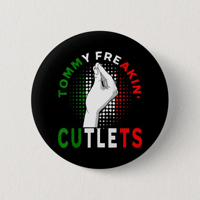 Badge Rond 5 Cm Tommy Cutlets (Devant)