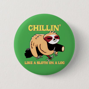 Badge Rond 5 Cm ton terreux
