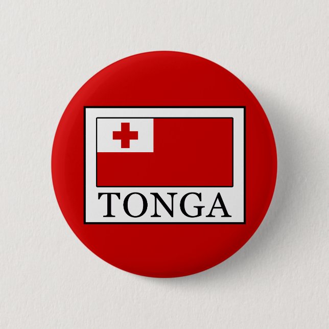 Badge Rond 5 Cm Tonga (Devant)