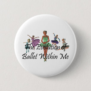 Badge Rond 5 Cm Top Ballet en moi