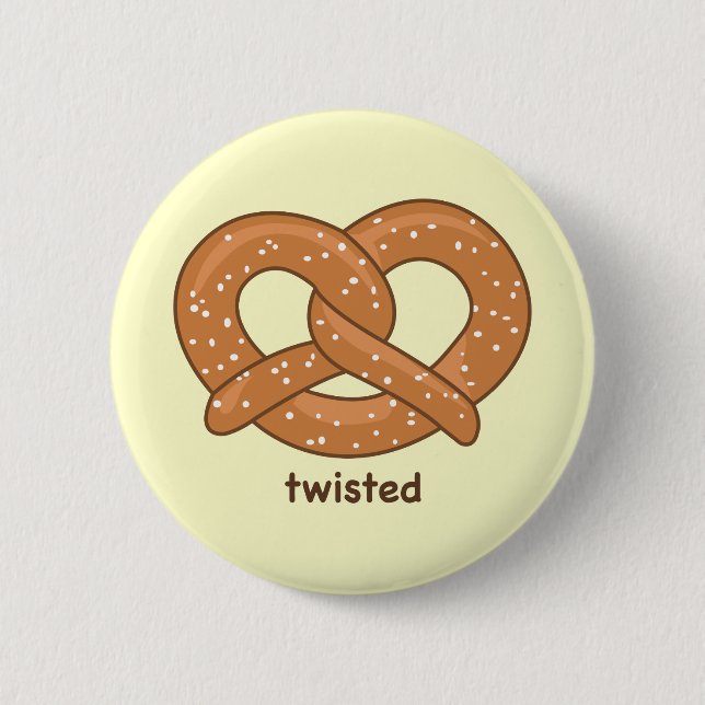 Badge Rond 5 Cm Tordu (Devant)