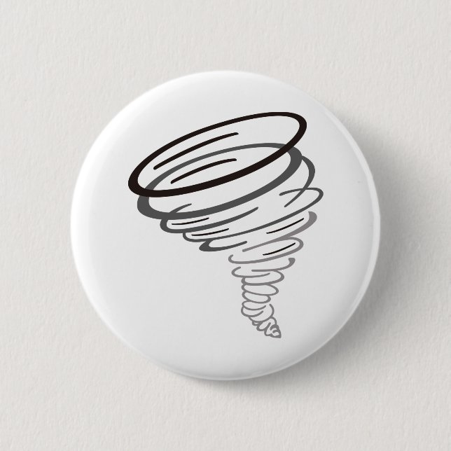 Badge Rond 5 Cm Tornade (Devant)
