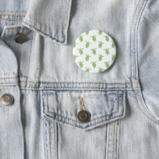 Badge Rond 5 Cm Tortue de mer motif sans couture
