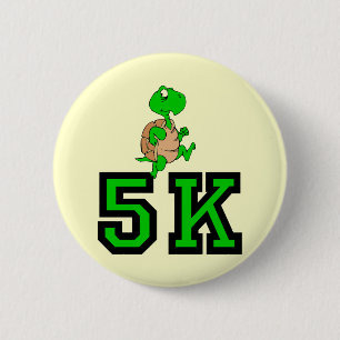Badge Rond 5 Cm Tortue drôle 5K