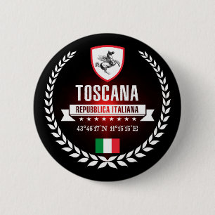 Badge Rond 5 Cm Toscana