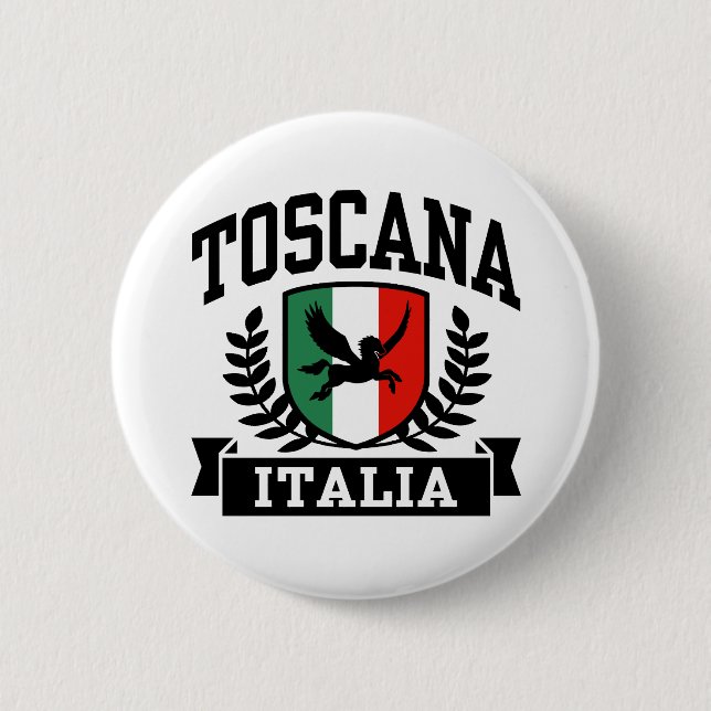 Badge Rond 5 Cm Toscane (Devant)
