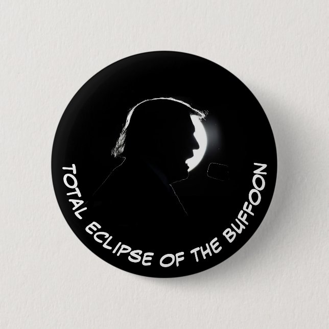 Badge Rond 5 Cm Total Eclipse (Devant)