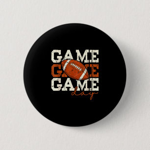 Badge Rond 5 Cm Touchdown de football américain pour hommes femmes