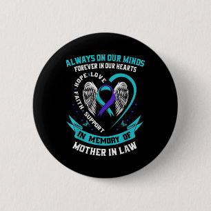 Badge Rond 5 Cm Toujours Dans Nos Coeurs Mère En Droit Suicide Lau