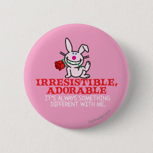 Badge Rond 5 Cm Toujours quelque chose de différent