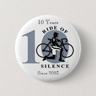 Badge Rond 5 Cm Tour de 10ème bouton annuel de commémoration de