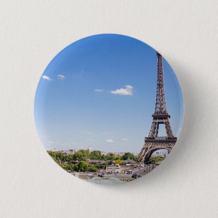Badge Rond 5 Cm tour eiffel