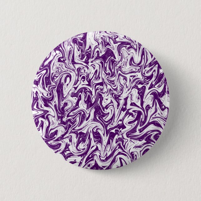 Badge Rond 5 Cm Tourbillon violet et blanc (Devant)