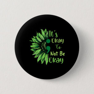 Badge Rond 5 Cm Tournesol De Sensibilisation À La Santé C'Est Bon