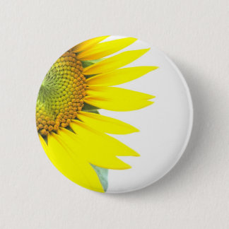 Badge Rond 5 Cm Tournesols de printemps