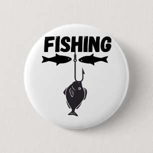 Badge Rond 5 Cm tournois de pêche