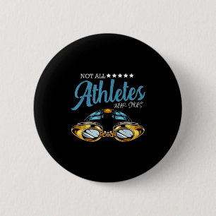 Badge Rond 5 Cm Tous Les Athlètes Ne Portent Pas Scute Ss Cute Sss
