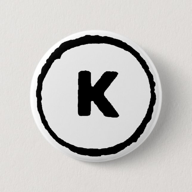 Badge Rond 5 Cm Tous les droits annulés (Devant)