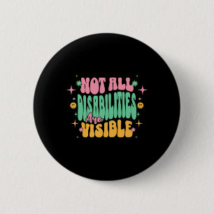 Badge Rond 5 Cm Tous les handicaps ne sont pas visibles Handicap c