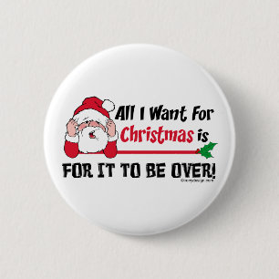 Badge Rond 5 Cm Tous que je veux pour Noël