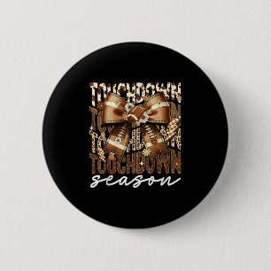 Badge Rond 5 Cm Toussdown Saison American Football Bow Jour