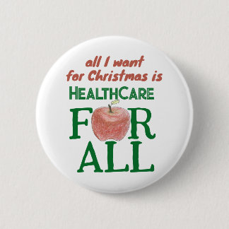 Badge Rond 5 Cm Tout ce que je veux pour Noël, c'est des soins de