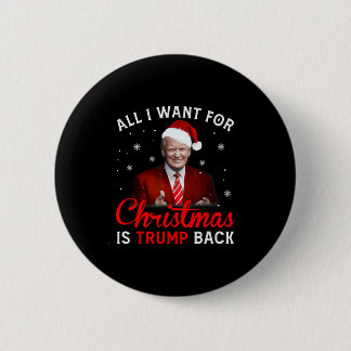 Badge Rond 5 Cm tout ce que je veux pour noël, c'est que mes deux