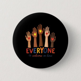 Badge Rond 5 Cm Tout Le Monde Est Bienvenue Ici Idaho Enseignant A